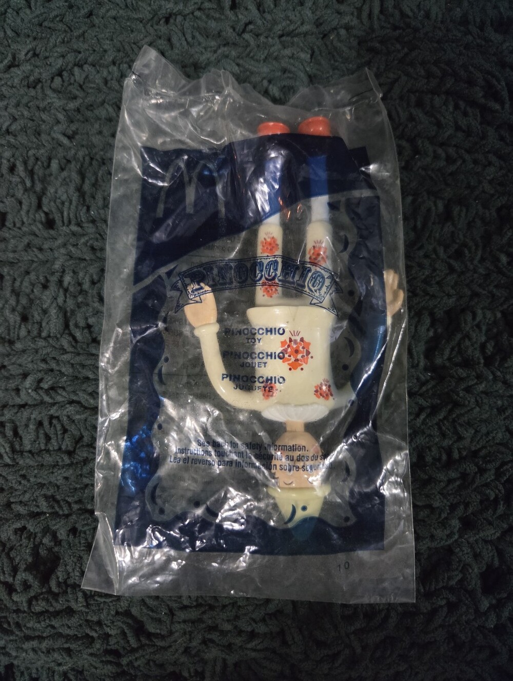 Mcdonalds Pinocchio From The Shrek Movie Toy
